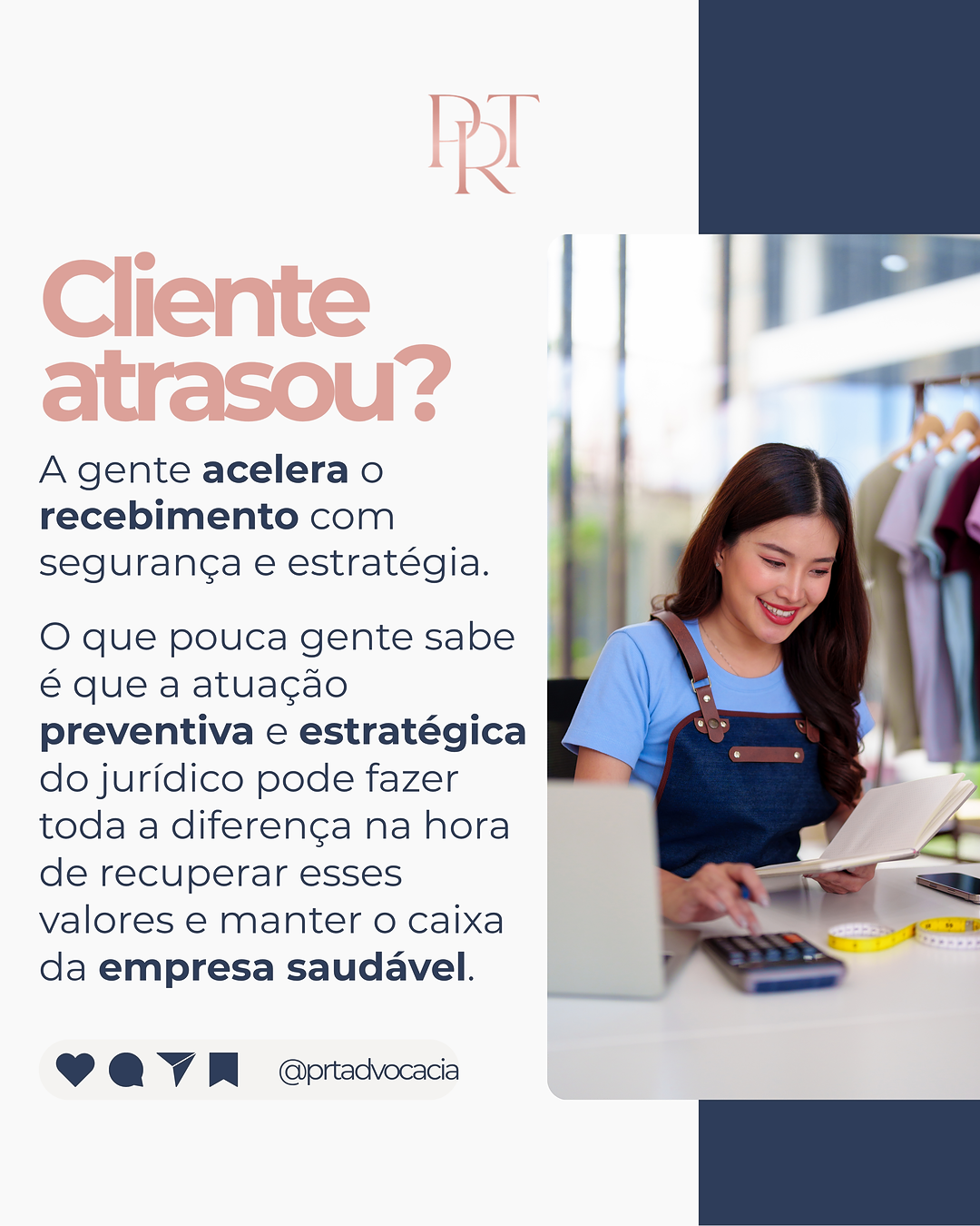 Aceleramos o recebimento com segurança